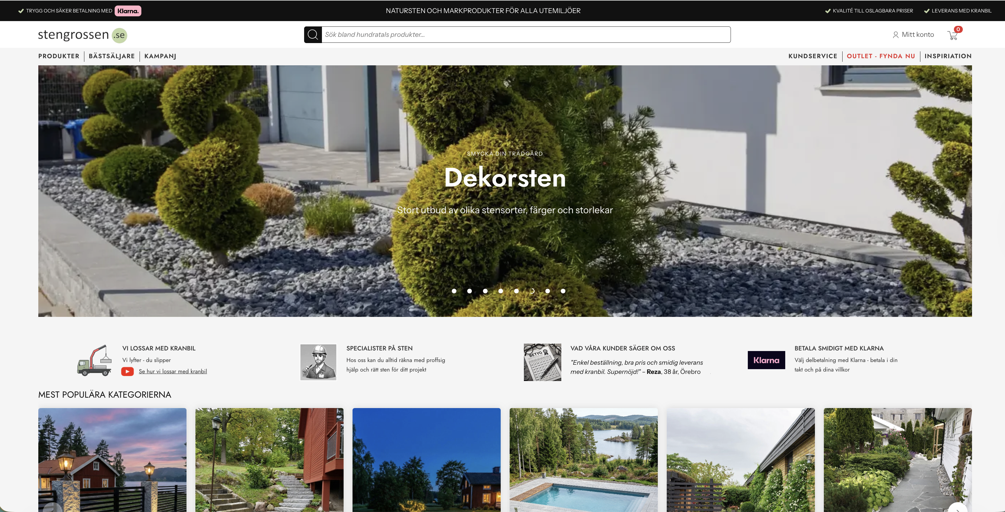 Stengrossen Homepage